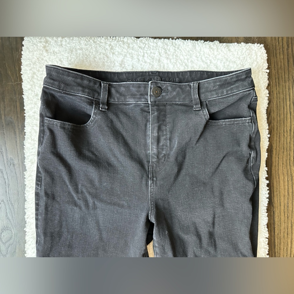 American Eagle Womens Dream Jeans Hi-Rise Jegging (Size 16) - Picture 3 of 8